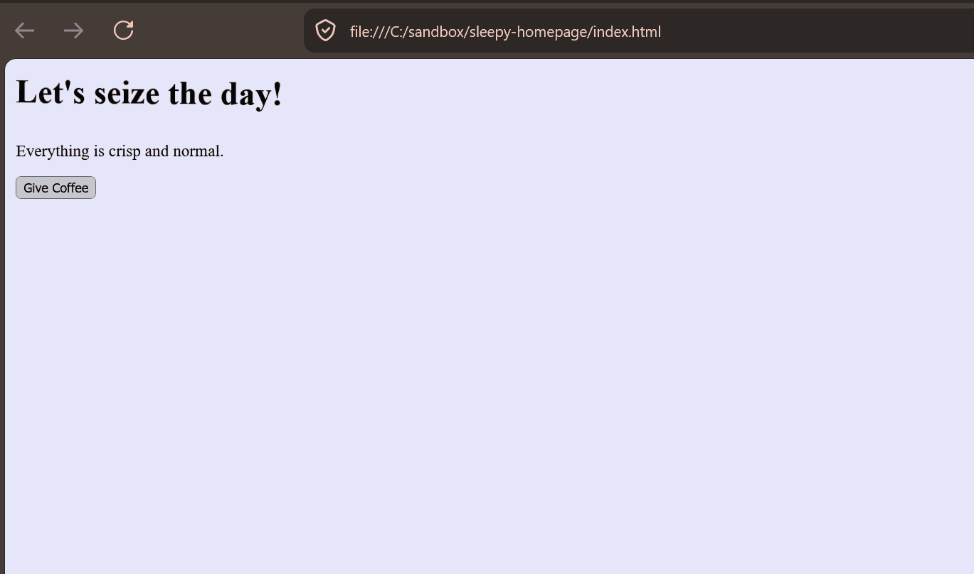 Sleepy-Homepage